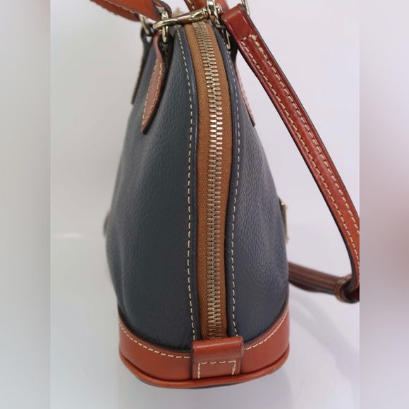 Dooney & Bourke Pebble Leather Zip Zip Satchel - Picture 5 of 8